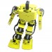 17DOF Biped Robotics Humanoid Walking Robot Two Leg Aluminum Frame Robo-Soul H3.0-Yellow