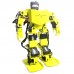 17DOF Biped Robotics Humanoid Robot Frame Full Kit w/17pcs Servo + Controller Robo-Soul H3.0-Yellow