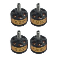 T-MOTOR F30 2800KV Brushless Motor for FPV Quadcopter Drone Multicopter 12N14P 4Pcs