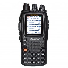 VHF UHF Radio Walkie Talkie HAM FM Handheld Transceiver 7 Bands Upgraded Wouxun KG-UV9D Plus