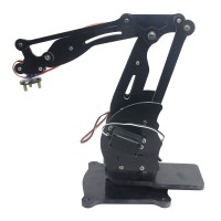 4DOF Mechanical Robot Arm Clamp Claw Manipulator Arm with Servo for Arduino DIY Assembled