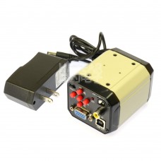 2.0MP HD Digital Industry Microscope Magnifier Camera VGA USB AV Interface