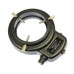 Adjustable 6500K 144 LED Ring Light Illuminator Lamp for Microscope Camera Magnifier Black