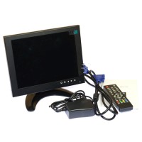 8" TFT LED Monitor 1024x768 IPS Screen Display BNC AV VGA HDMI Signal Input