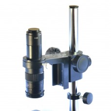 XDS-10A Microscope Stand Base with Adjustable Bracket Monocular Holder with 180X Lens