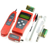 NF-308 Network Cable Tester for UTP STP Cat5 Cat6 CAT7 RJ45 LAN Coacial BNC RJ11 Telephone Wire Tracker Diagnose Tone