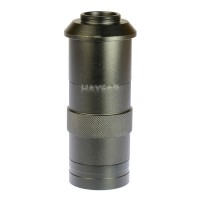 100X Microscope Industrial Lens M1218 C Mount Monocular Lens 55mm-150mm