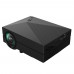 GM60 Projector 1000LM 3D LED Projector 800x480 AV USB2.0 HDMI VGA SD Mini Home Video Multimedia Player TV Beamer