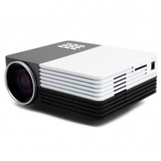 GM50 Mini Portable LED Projector Video 3D Multimedia Video Player Support AV USB SD VGA HDMI