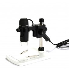 5MP 300X USB Digital Magnifier Full HD Microscope Camera with Stand for HD Photograph Video