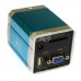 2.0MP VGA USB C-Mount Microscope Camera SD Card DVR Video Recorder + 100X Zoom Lens