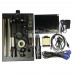 2MP Microscope VGA USB AV Industrial Camera +180X C-Mount Lens +Stereo Stand + 8" LCD Monitor