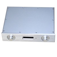 AK4497 Soft Control Amplifier Aluminum Chassis Enclosure Box Case Shell for Audio AMP