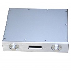 AK4497 Soft Control Amplifier Aluminum Chassis Enclosure Box Case Shell for Audio AMP