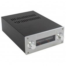 WA52 Aluminum Power Amplifier Chassis Enclosure Box Case Shell 308x222x50mm Silver