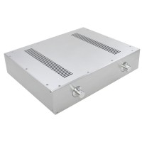 WA59 Aluminum Power Amplifier Chassis Enclosure Box Case Shell 343x430x92mm Silver