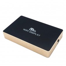 WiFi Display Wireless Dongle HDMI+VGA Video Player Miracast Airplay for Android iOS Windows Gold