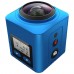4K 360 Degree Mini Waterproof Action Camera WiFi Panoramic RF Remote Control Video Cam