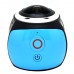 V1 360 Degree Mini WiFi Panoramic Video Camera 2448P 30fps 16MP Photo 3D Sports DV VR Blue