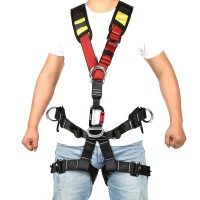 XINDA Rock Climbing High Altitude Work Full Body Safety Belt Harnesses Anti Fall Protective Gear