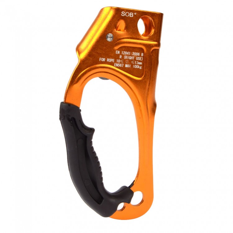 Rock Climbing Ascender, Climbing Hand Ascender, 7075 Aviation Aluminum