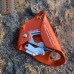 XINDA Outdoor Mountain Rock Climbing Jumar Clamp Chest Riser Fall Protector Anti-Dropping Device