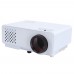 RD-810 Mini LCD Projector Home Theater HD Video Multimedia Player Beamer 1080P Black