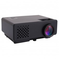 RD-810 Mini LCD Projector Home Theater HD Video Multimedia Player Beamer 1080P Black