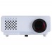 RD-810 Mini LCD Projector Home Theater HD Video Multimedia Player Beamer 1080P White