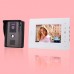 WD01H11 7" LCD HD Visual Doorbell Video Door Phone Wired Intercom Home Security