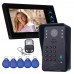 WD02SR-11 7" Color LCD Video Door Phone Door Access Control System for Security