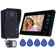 WD02SR-11 7" Color LCD Video Door Phone Door Access Control System for Security