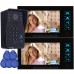 WD02S-12 7" Color LCD Video Door Phone Door Access Control 1 to 2 Night Nivision Home Security