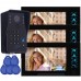 WD02S-13 7" Color LCD Video Door Phone Door Access Control 1 to 3 Night Nivision Home Security
