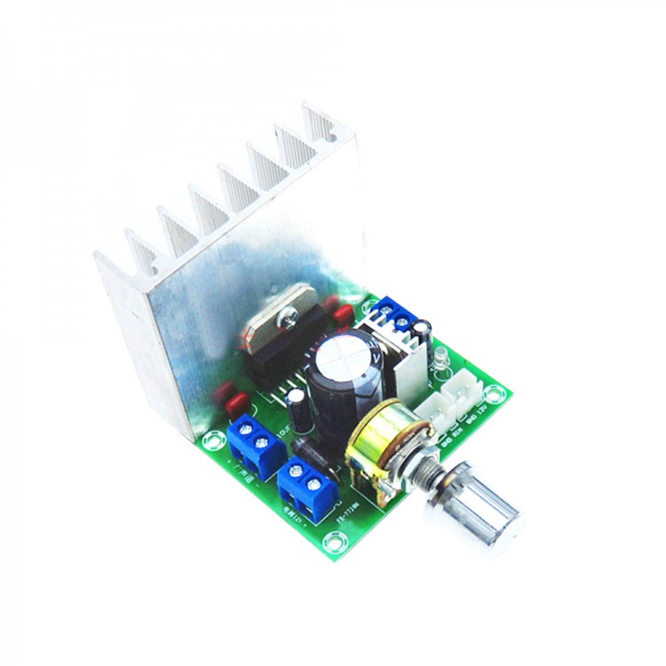TDA7377 Power Amplifier Board 2.0 Daul Channel AC DC 12V 35W+35W Audio