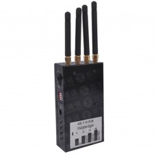 Handheld 4 Channel Signal Isolator Jammer Car GPS Location Interference Shielding TL-S4-01