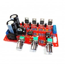 LM1875T 2.1 3 Channel Subwoofer Power Amplifier Board Compatible w/ TDA2030A Unassembled