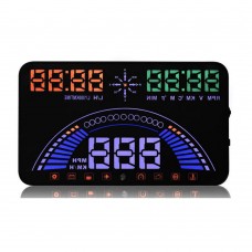 Universal S7 5.8" Car GPS HUD Head Up Display Vehicle OBD & GPS System with Overspeed Alarm