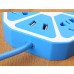 Lemon 4 USB Ports 4 Charging Socket Smart Power Plug Strip 110-240V 10A