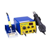 BAKU BK-601D 110V LED Digital Brushless Hot Air Gun SMD Rework Station Solder Iron