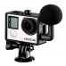 GoMic Stereo Microphonec Audio MIC for GoPro Hero 4 3+ Hero3 Camera