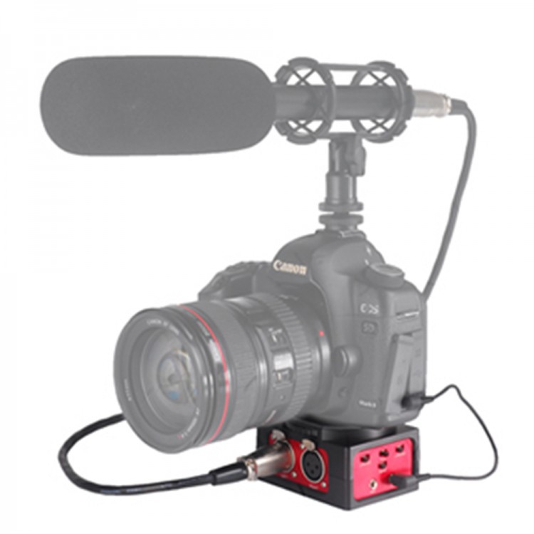 SARAMONIC CSRAX101 Dual Channel XLR Audio Microphone Adapter Mixer for