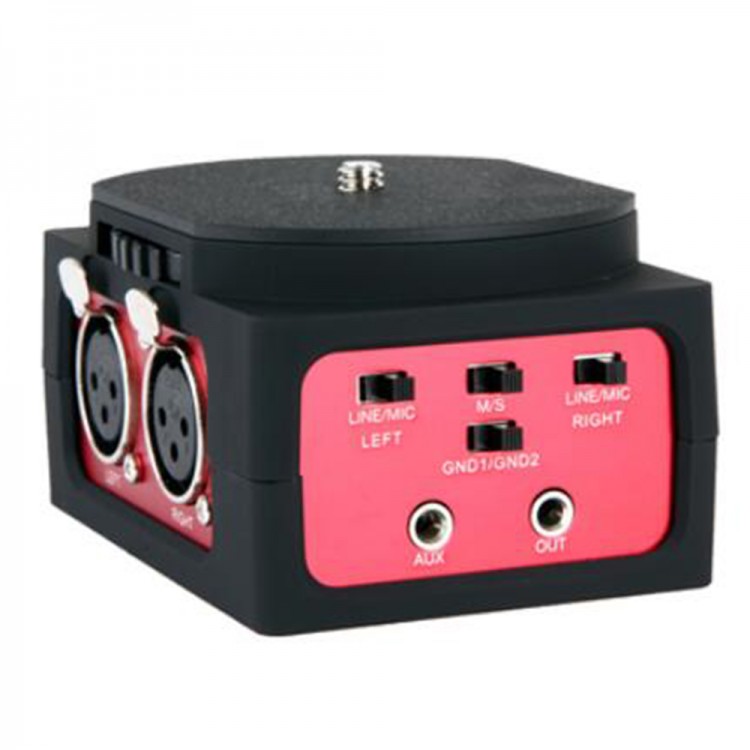 SARAMONIC CSRAX101 Dual Channel XLR Audio Microphone Adapter Mixer for