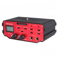 SARAMONI BMCC-A01 Microphone Audio Adapter Mixer with preamplifier for Blackmagic Cinema Camera