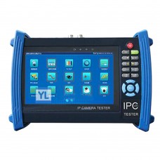 IPC-8600ADH 7'' Touch Screen IP Camera CCTV Test AHD TVI CVI Camera Tester PTZ Control POE WIFI