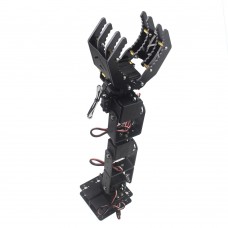 6DOF Robot Mechanical Arm Hand Clamp Claw Manipulator w/ LD-1501MG Servo for Arduino DIY