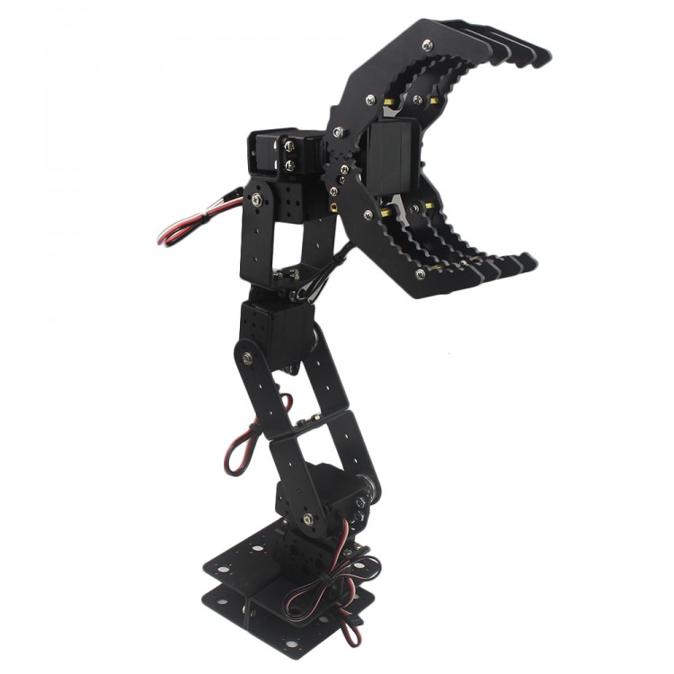 6DOF Robot Mechanical Arm Hand Clamp Claw Manipulator w/ LD-1501MG ...