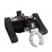 Smart Tracked Robot Car Chassis Caterpillar + 4DOF Mechanical Arm + Digital Servo for DIY