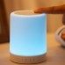 JOYFLY Smart Bluetooth Colorful LED Lamp Audio Speaker Stereo Sound Box Light Support TF Card