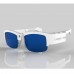WIFI Smart IP Camera Sunglasses Video Recorder Eyewear 3.0MP 1280x720P for Android iOS VISION-880 White